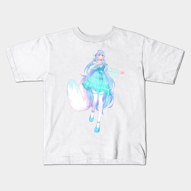 The Elegance and Grace Of Trina Kids T-Shirt by Trina_Wylington